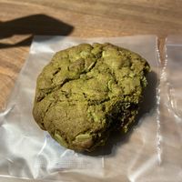 Matcha chocolate chip cookie  at Café Morning Box - カフェモーニングボックス in Osaka
