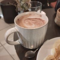 Hot chocolate at Poushe in Regensburg