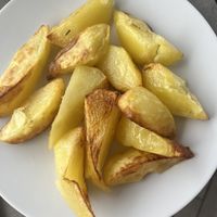 You must have these potatoes! The flavor and texture was so, so good.   at Punta Conterie  in Venice