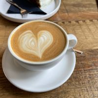 Cappuccino with oat milk (standard)  at Crave Coffee & Bakery in Rotterdam
