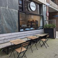 exterior at Crave Coffee & Bakery in Rotterdam