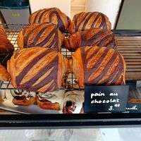 Pain au chocolate at Crave Coffee & Bakery in Rotterdam