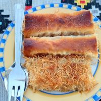 Kunafa at Abu Aya in Luxor