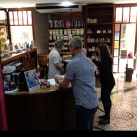 counter at Bioforma in Funchal