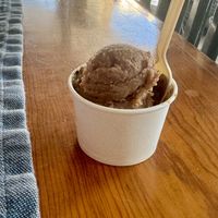 One scoop tamarind  at Ki'Ha Homemade Ice Cream & Coffee Shop in Mahahual