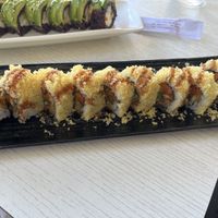 The Veg Chi, killer crunchy roll!   at The Room Sushi Bar in Los Angeles