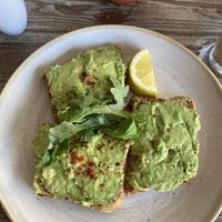 Avocado toast  at Copper Kettle in Cambridge