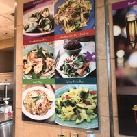 Examples of menu items. Most can be made vegan by asking    at SAN - Asian Kitchen - T2 in San Diego