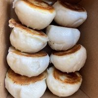 Vegan Water fried bao buns! Yum  at Chopstickers in Denver