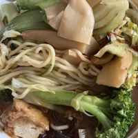 Spicy vegan ramen  at Umami Ramen + Grill in Surrey