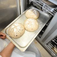 Ancient grain bread at La Cucina di Giuditta in Genoa