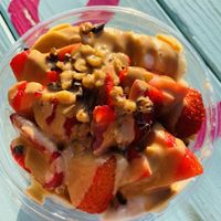 Very filling and a cool treat on a hot day  at Playa Bowls - N Hamilton Rd in Columbus