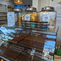 Display at Soil Food Temple in Seminyak