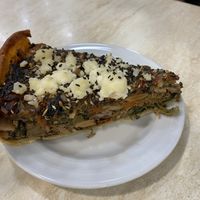 Herzhafte Quiche mit Nüssen und Käse  at Bioforma Restaurant in Funchal