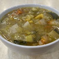 Barley Soup    at Bioforma Restaurant in Funchal
