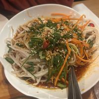 Dan Dan chili noodles  at Chiho Bistro in Seattle
