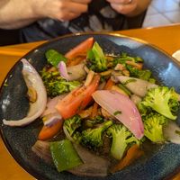 Stir fry veggies at Mishqui Peruvian Bistro - Monona in Madison
