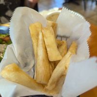 Yucas fritas at Mishqui Peruvian Bistro - Monona in Madison