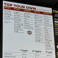   at Toppers Pizza in Bloomington