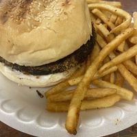 Portobello with fries  at Meskla Dos - Lower Tumon in Guam