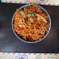 chinese fried noodles   at Kailash Parbat in Amsterdam