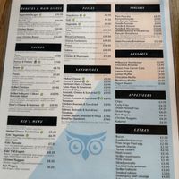   at The Blue Owl Cafe in North London