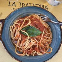   at Trattoria del Tempo Buono in Bologna