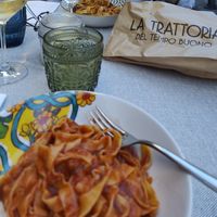 Lovely food and friendly staff, albeit limited vegan options at Trattoria del Tempo Buono in Bologna