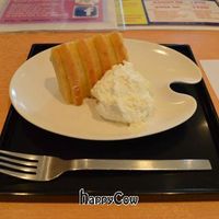 Soymilk Baumkuchen at Tofu Cafe Fujino in Kyoto