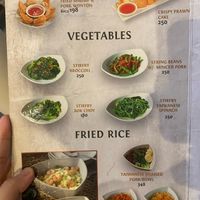 vegetables  at Shi Lin in Makati