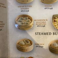 mushroom & vegetable dumpling  at Shi Lin in Makati