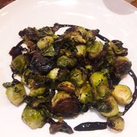 Brussel sprouts at Four Cafe in Los Angeles