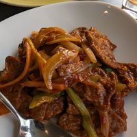 Szechuan Vegan Beef at Castle Chinese in Lewes