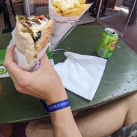 Menu at Maoz in Amstelveen