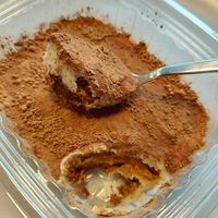 Vegan tiramisu! So delicious! 😋 at Tuba Cafe in Squamish