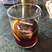 Iced tea  at La Sinsorga - Cultural Space in Bilbao