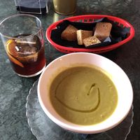 Soup  at La Sinsorga - Cultural Space in Bilbao