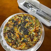 YACHAEJEON RM26.90
Yachaejeon is a crispy, savory pancake that incorporates a combination of 5 vegetables. Yachaejeon Kazi Kazi is slowly fried in a pan until golden brown. crispy at HY Family Cafe in Petaling Jaya