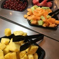 Fruit bar at Q. Cumbers in Edina