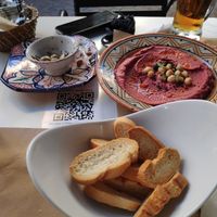 Hummus at Arte y Sabor in Sevilla