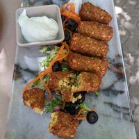 Falafel at Arte y Sabor in Sevilla