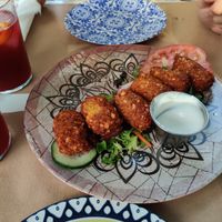Falafel at Arte y Sabor in Sevilla