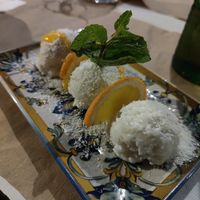 Arroz con leche at Arte y Sabor in Sevilla