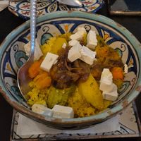 Vegan couscous with tofu at Arte y Sabor in Sevilla