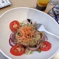 Lentil salad at Arte y Sabor in Sevilla