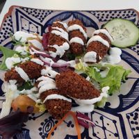 Falafel at Arte y Sabor in Sevilla