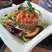 Lentils salad at Arte y Sabor in Sevilla