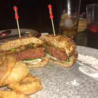 The food was so good we had to go twice. The falafels were AMAZING,the vegan burger made of peas was the best burger I've ever had-even a non-vegan friend said they wouldn't know i at Arte y Sabor in Sevilla