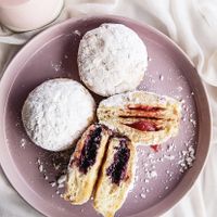 Different types of cakes, sweets, always deliicous😄 at Mindful Munchies in Canggu