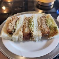 Katsu Sando at Toriba Coffee in Kyoto